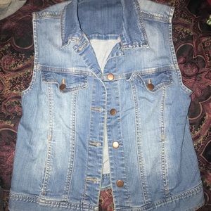 Denim vest